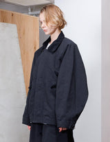 VOBZ-O21 DOUBLE FACE GARMENT DYE OVERSIZE BLOUSON