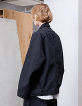 VOBZ-O21 DOUBLE FACE GARMENT DYE OVERSIZE BLOUSON