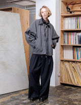 VOBZ-O21 DOUBLE FACE GARMENT DYE OVERSIZE BLOUSON