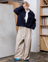 VOBZ-O81 RECYCLED MELTON WORK JACKET