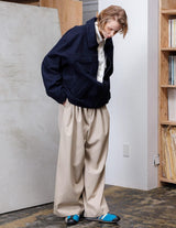 VOBZ-O81 RECYCLED MELTON WORK JACKET