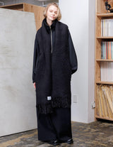 VOBZ-O92 BISHU OLD WOOL GABARDINE ZIP BLOUSON