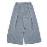 VOPT-N142 MELANGE LINEN LIKE RELAX WIDE PANTS
