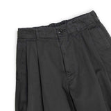 VOPT-N21 HIGH DENSITY TWILL TUCK WIDE PANTS