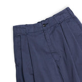 VOPT-N21 HIGH DENSITY TWILL TUCK WIDE PANTS