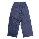 VOPT-N21 HIGH DENSITY TWILL TUCK WIDE PANTS