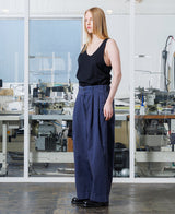 VOPT-N21 HIGH DENSITY TWILL TUCK WIDE PANTS