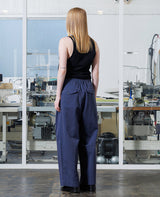 VOPT-N21 HIGH DENSITY TWILL TUCK WIDE PANTS