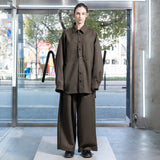 VOSH-K43 BISHU WOOL ONI SURGE OVERSIZE SHIRT