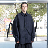 VOSH-K43 BISHU WOOL ONI SURGE OVERSIZE SHIRT