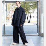 VOSH-K43 BISHU WOOL ONI SURGE OVERSIZE SHIRT