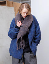 VONS-O101 FULLERS TEASEL BRUSHED KNIT CARDIGAN