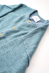WM23AKN02 MIXED CREW NECK CARDIGAN