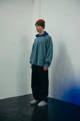 WM23AKN02 MIXED CREW NECK CARDIGAN