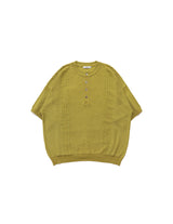 YSK-23SS-KN13 HARUKAZE HENLEY KNIT
