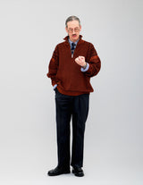 YSK-25AW-KN05 FUYUSHIGURE HALF ZIP KNIT