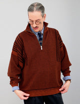 YSK-25AW-KN05 FUYUSHIGURE HALF ZIP KNIT