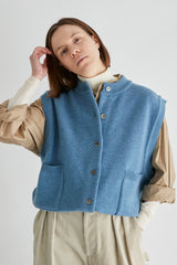 YSK-23AW-KN08 SHIRAIKI VEST