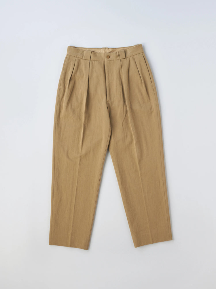 KAPTAIN SUNSHINE KS22SPT11 2PLEATS TAPERED TROUSERS – hideandseekStore