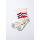 R1255 COARSE RIBBED OLDSCHOOL CREW SOCKS