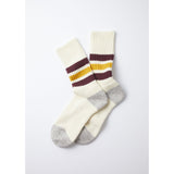 R1255 COARSE RIBBED OLDSCHOOL CREW SOCKS
