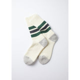 R1255 COARSE RIBBED OLDSCHOOL CREW SOCKS