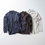 CURLY & Co. 223-33093 CASHMERE BLEND MOCKNECK L/S TEE