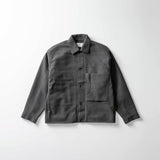 223-36101 COMPRESS WOOL CROPPED JACKET