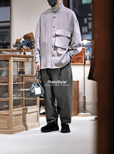 ETHOSENS 4E122-31 OVER-SHIRT DETAIL