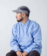 IA-23-073 LEATHER MESH CAP