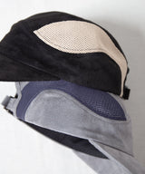 IA-23-073 LEATHER MESH CAP