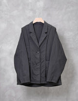 KON-JK01221 REVERSIBLE 2 BUTTON JACKET