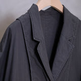 KON-JK01221 REVERSIBLE 2 BUTTON JACKET