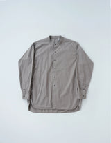 KAPTAIN SUNSHINE KS22FSH03 GARMENT DYED STAND COLLAR SHIRT