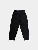KON-PT02223 WOOL/COTTON 2 TUCK TROUSERS