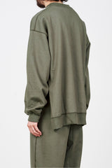 MARKAWARE A22C-07CS03C ORGANIC COTTON HEAVY FLEECE SLITED SWEAT SHIRT