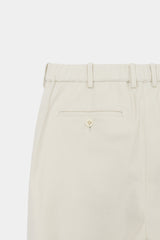 A23B-02PT01C ORGANIC COTTON SURVIVAL CLOTH DOUBLE PLEATED TROUSERS