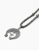 E-017 1$ PEACE DOLLAR NAJA NECKLACE