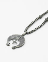 E-017 1$ PEACE DOLLAR NAJA NECKLACE