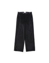 SN-460A ADJUSTER LOOSE TROUSERS - VELOUR TWILL