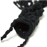 TAITAI MACRAME NECK POUCH DETAIL