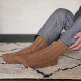 7-5002 ORGANIC COTTON ROW GAUGE SOCKS