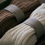 7-5002 ORGANIC COTTON ROW GAUGE SOCKS