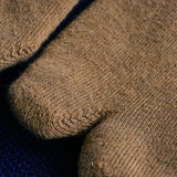 Yahae 7-5005 ORGANIC COTTON BLENDED YAK PILE TABI SOCKS