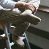 Yahae 7-5005 ORGANIC COTTON BLENDED YAK PILE TABI SOCKS