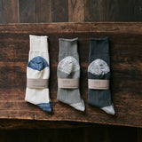 7-5007 ORGANIC COTTON 100% RIBBED SOCKS