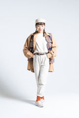 ND20X001WN SIGNATURE SOCKS - WHITE × NAVY