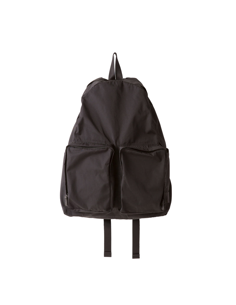 F006 GABARDINE BACKPACK BLACK