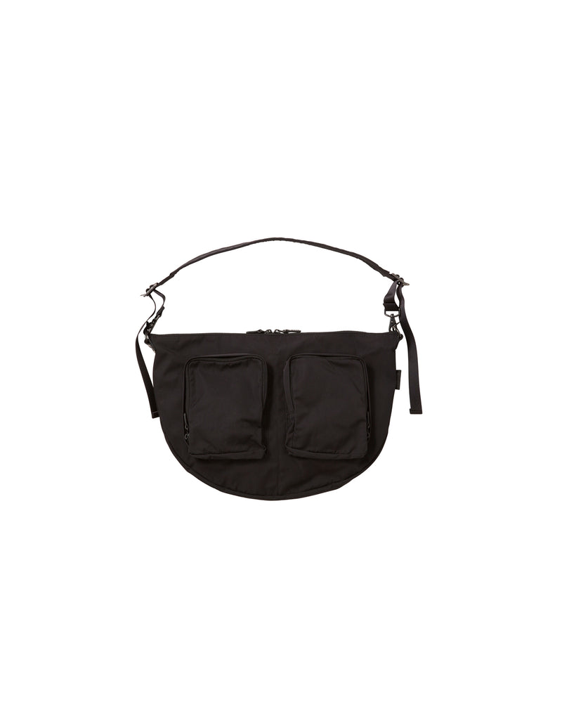 F009 GABARDINE BODY BAG BLACK