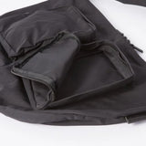 F009 GABARDINE BODYBAG BLACK